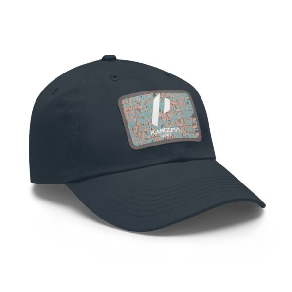 Dad Karizma A6 Hat with Leather Patch (Rectangle)