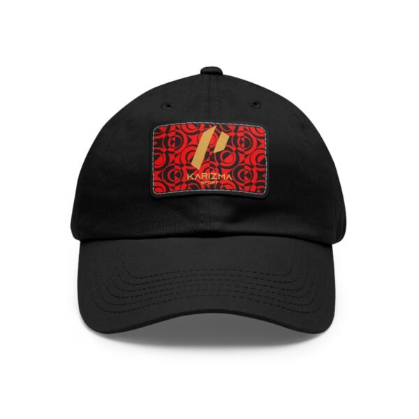 Dad Karizma A1 Hat with Leather Patch (Rectangle)