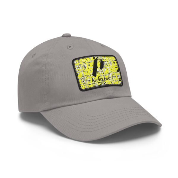 Dad Karizma A2 Hat with Leather Patch (Rectangle)